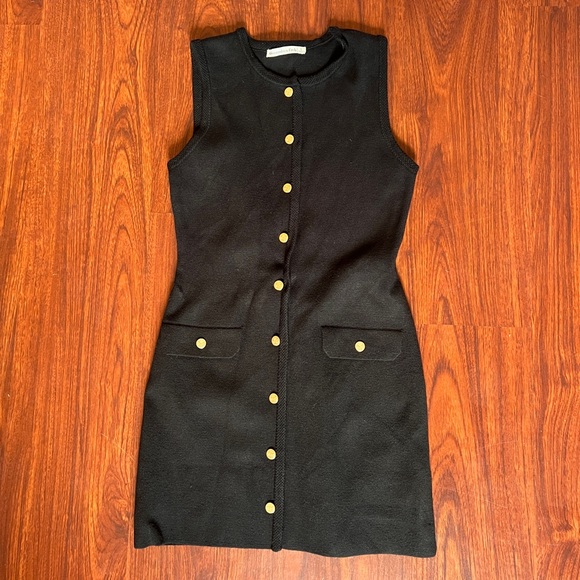 EUC Abercrombie & Fitch Mara High Neck Vest Sweater Mini Dress - Picture 3 of 5